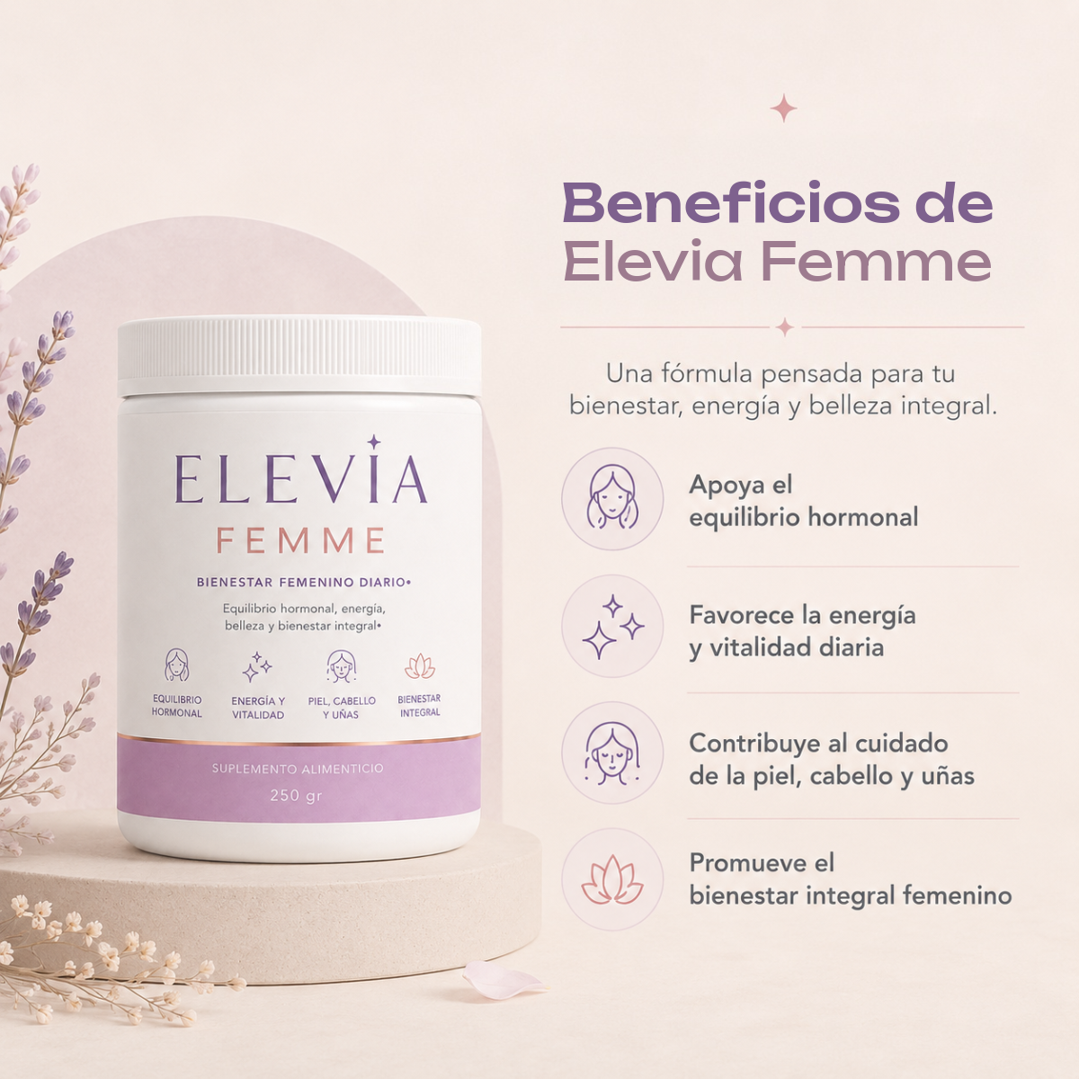 Elevia Femme Bienestar femenino desde adentro